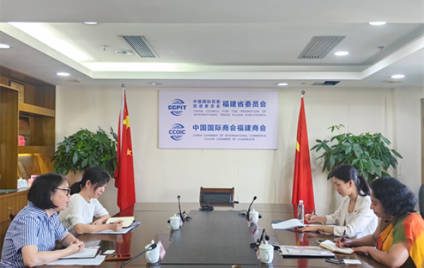 省贸促会领导会见斯里兰卡驻广州总领事拉辛卡&bull;达穆拉格一行